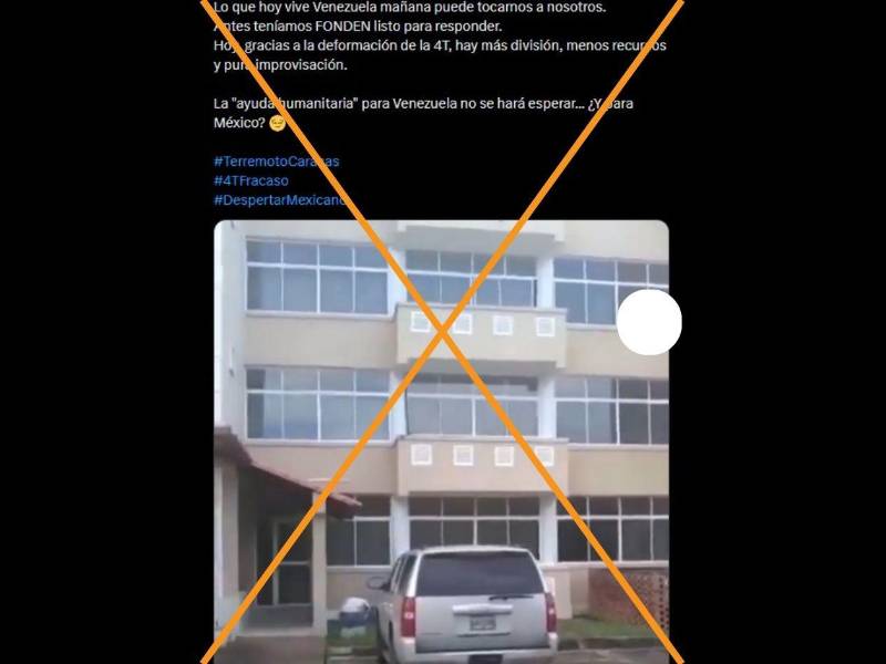 Captura de pantalla a una publicación de X, hecha el 26 de junio de 2026.