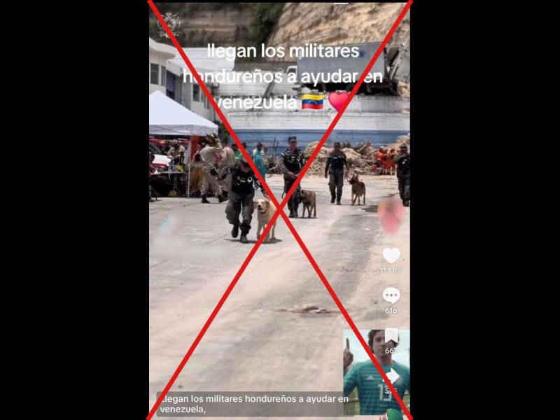 Captura de pantalla a una publicación de TikTok hecha el 29 de junio de 2026.