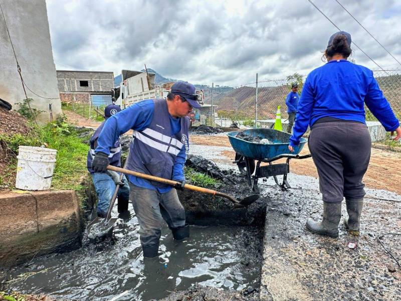 Para mejorar el entorno urbano y la prevención de enfermedades, los operativos también llegaron a la colonia Nueva Suyapa