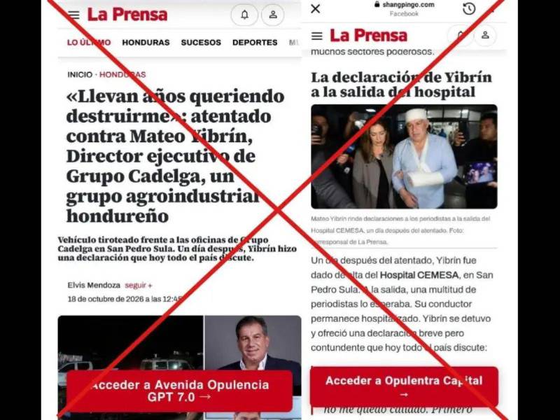 Captura de pantalla a un mensaje de WhatsApp, hecha el 20 de octubre de 2026.