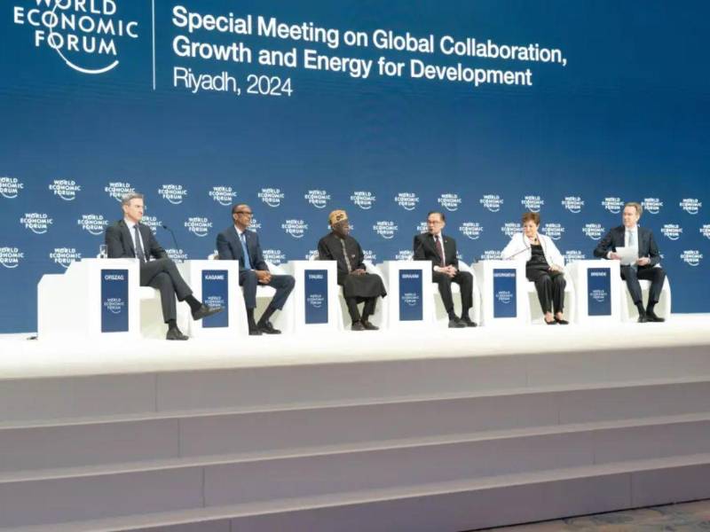 Reunión anual del Foro Económico Mundial (FEM) 2024.