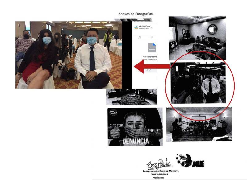 En su memoria institucional de 2024, Mujeres Unidas Extraordinarias utiliza fotos para documentar sus actividades del año, pero estas imágenes provienen del Facebook de Jóvenes Metas del 2022.