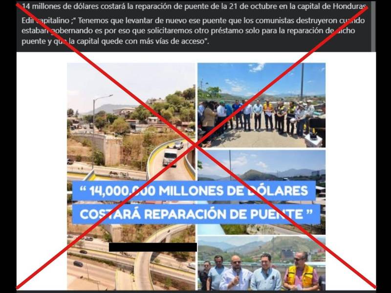 Captura de pantalla a una publicación de Facebook hecha el 19 de mayo de 2026.