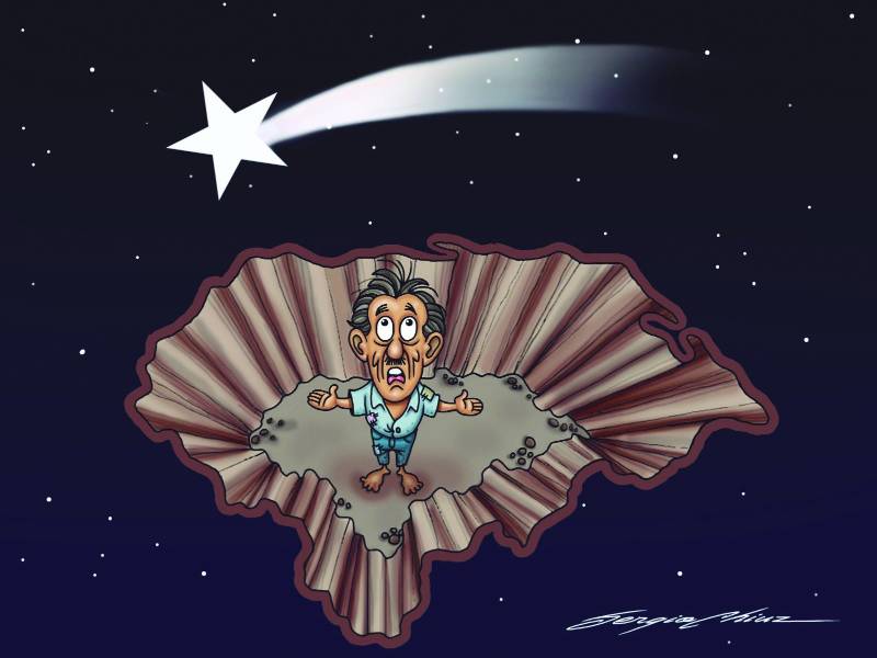 Niño Jesús, ilumina esta oscura Honduras