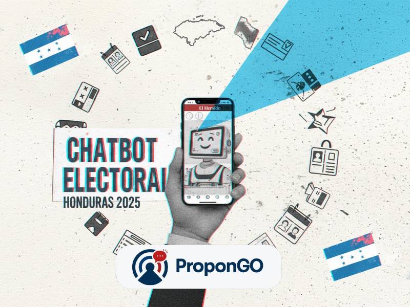 ProponGO, el chatbot de las elecciones generales en Honduras 2025.