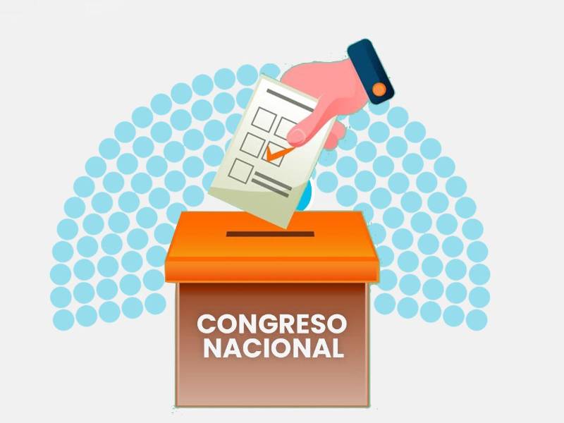 Los partidos Nacional, Liberal y Libre se disputan el control del Congreso Nacional.