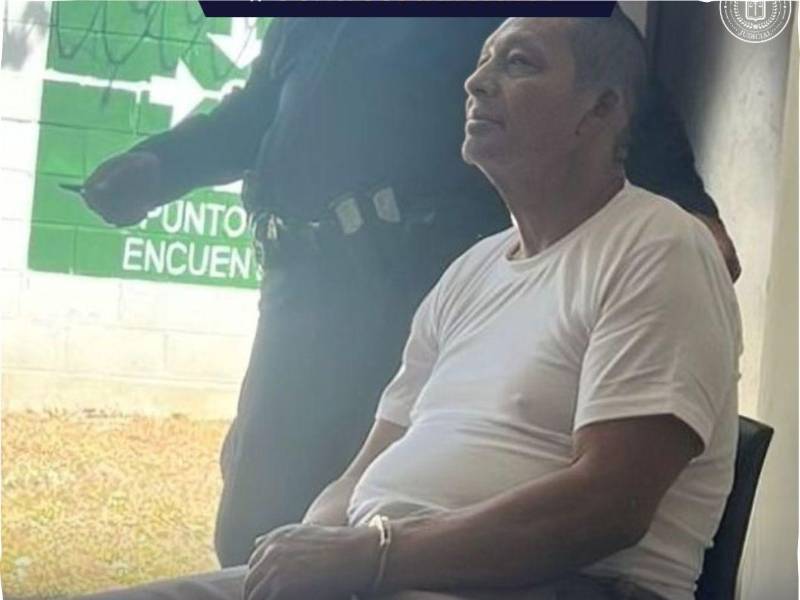 Santiago Zúniga Cruz está recluido en un centro penal de El Salvador.