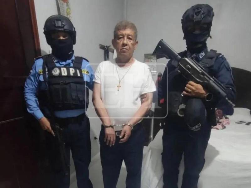 Adán Fúnez, exalcalde de Tocoa, fue capturado por el Ministerio Público al ser señalado como presunto autor intelectual del asesinato del ambientalista Juan López.