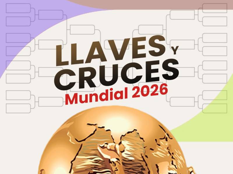 Visualización interactiva del cuadro eliminatorio del Mundial 2026 que muestra las llaves, cruces y posibles rivales de las selecciones clasificadas desde los dieciseisavos de final hasta la final.