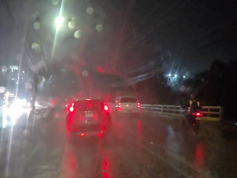 Desde el miércoles 17 de marzo, se han presentado leves lluvias en la capital de Honduras producto del fenómeno que atravieza el territorio nacional. H