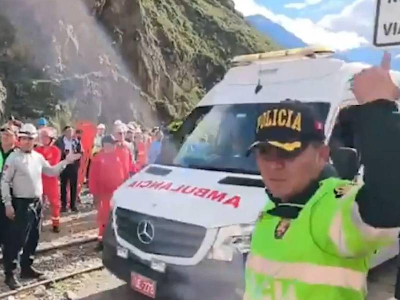 Varios de los heridos, incluyendo un grupo de turistas de origen brasileño fueron restacados en autovagones y llevados a un centro asistencial cercano.