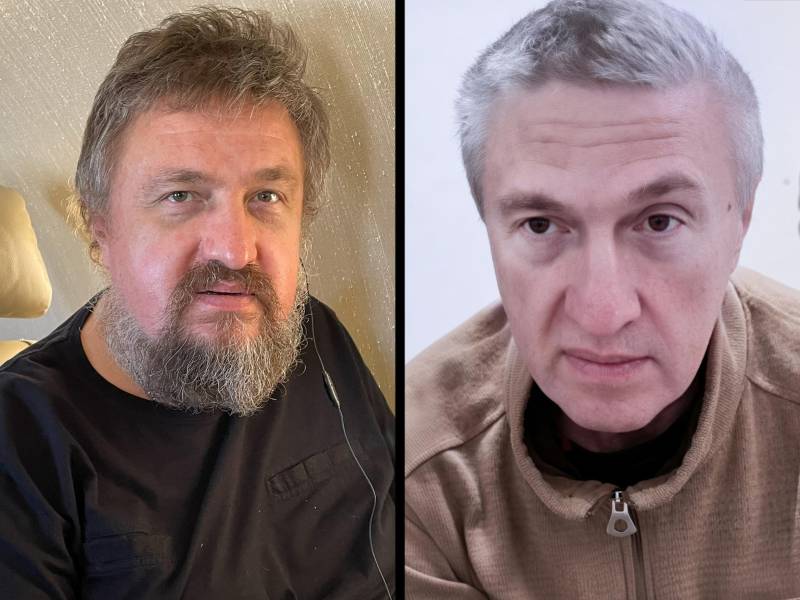 <i>En la foto: Konstantin ANTES de marzo 2025 y DESPUÉS de 8 meses en prisión</i>