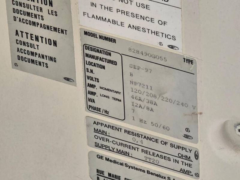 Estas son las especificaciones que pudieron captarse de la máquina que ingresaron al área de cirugías del Seguro Social.