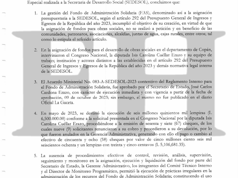 Estas fueron algunas de las conclusiones del informe del TSC, en el que confirma las investigaciones de EL HERALDO Plus y La Prensa Premium.