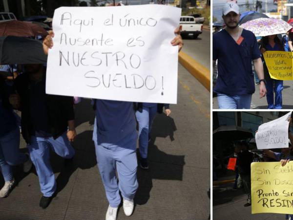 Unos 50 médicos se han declarado en calamidad doméstica por la falta de pagos.