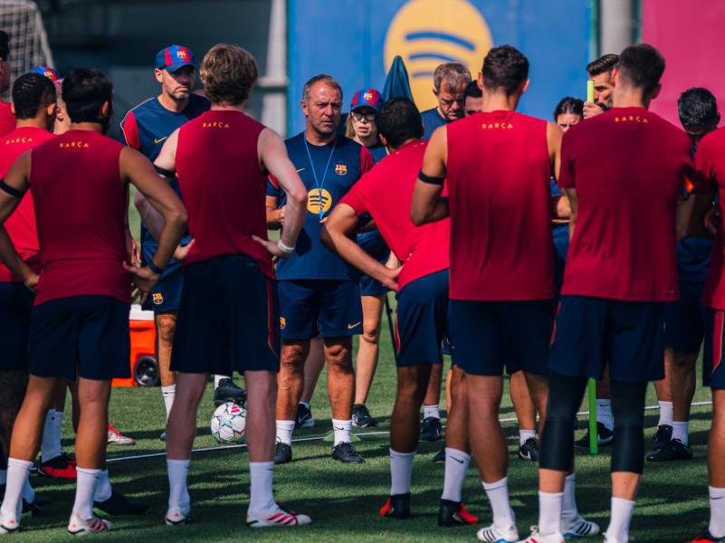 Barcelona tendrá nuevo fichaje: Hansi Flick aprubaba la llegada de otro campeón del Mundo