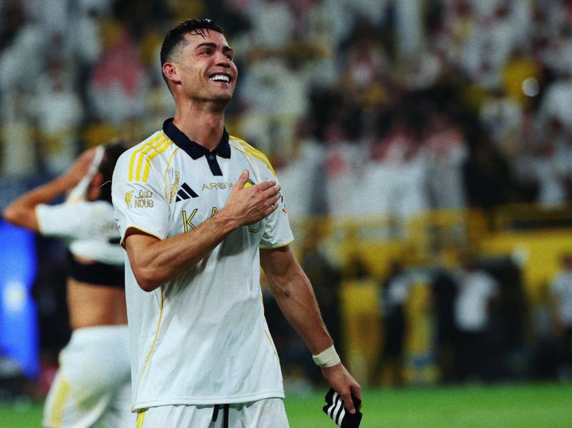 Rompió en llanto: Así fue la celebración de Cristiano Ronaldo tras ser campeón con Al Nassr