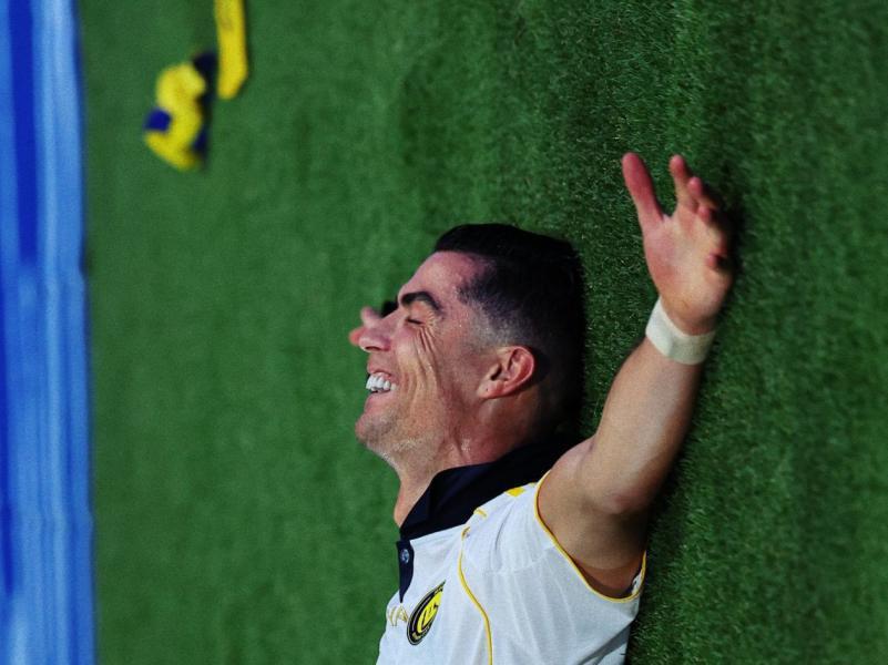 Rompió en llanto: Así fue la celebración de Cristiano Ronaldo tras ser campeón con Al Nassr
