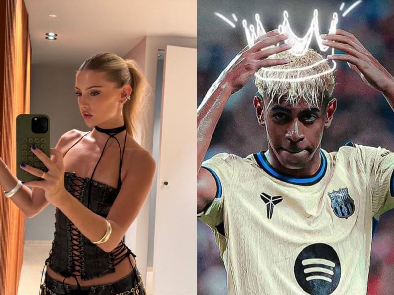 Lamine Yamal no pierde tiempo: La linda modelo que se robó el corazón del jugador del Barcelona