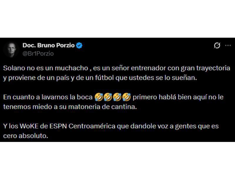 Bruno Porzio, periodista salvadoreño, sigue con la polémica y le responde a Menjívar