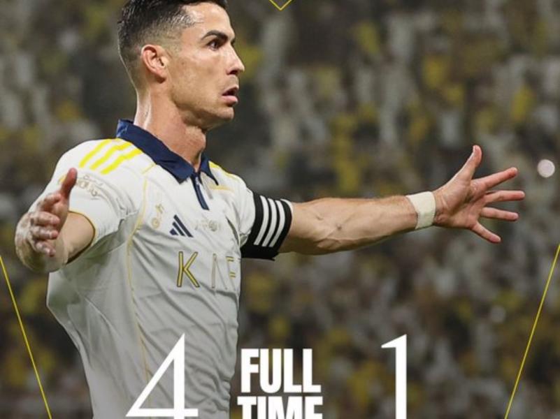 Rompió en llanto: Así fue la celebración de Cristiano Ronaldo tras ser campeón con Al Nassr