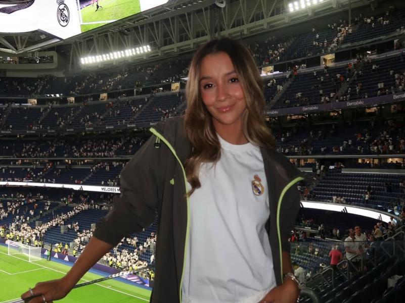 Linda influencer hondureña se codea con jugadores del Real Madrid: ¿Quién es ella?