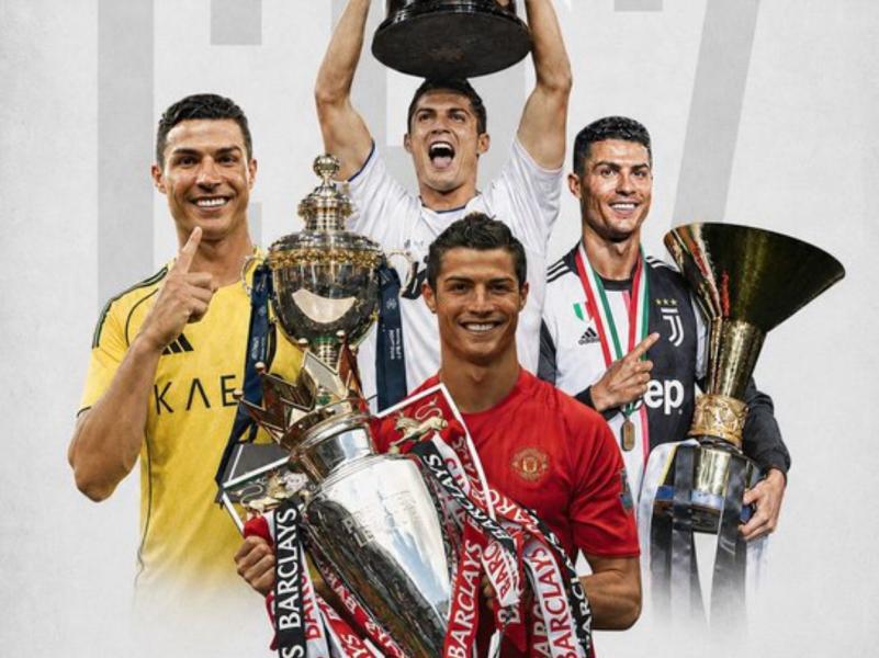 Rompió en llanto: Así fue la celebración de Cristiano Ronaldo tras ser campeón con Al Nassr