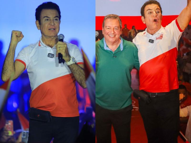 Con una alianza: así fue el cierre de campaña de Salvador Nasralla y Roberto Contreras en SPS