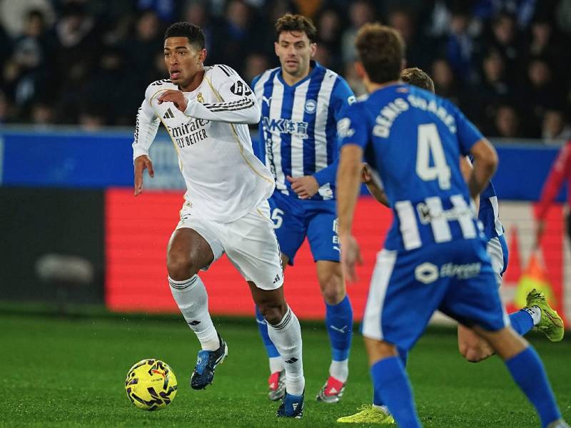 Imágenes del desarrollo del partido.