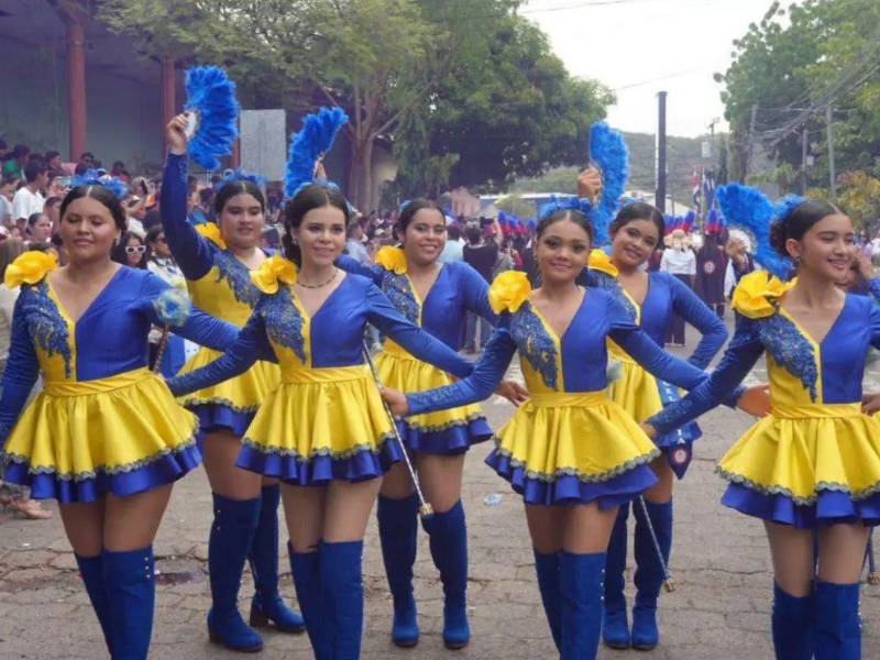 Las fiestas patrias se celebran a lo grande en la zona sur de Honduras, principalmente en las calles de Nacaome, Valle, y Marcovia, Choluteca.