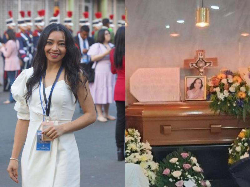 Familiares, amigos y compañeros de trabajo le dieron el último adiós a la periodista Mariela Flores, de 32 años, en su natal aldea La Guadalupe, ubicada en el municipio de Reitoca, departamento de Francisco Morazán, durante este viernes 8 de mayo.