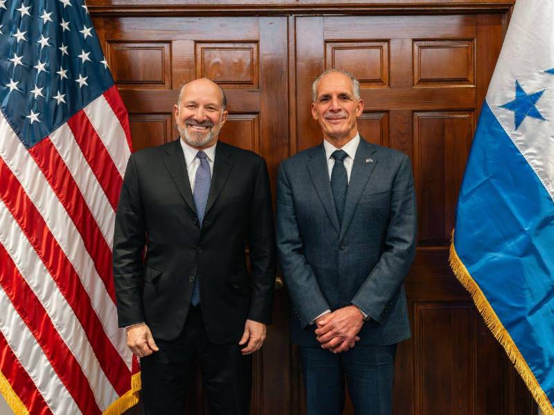 El presidente electo Nasry Asfura se reunió con el secretario de Comercio de Estados Unidos, Howard Lutnick, como parte de su agenda oficial en ese país.