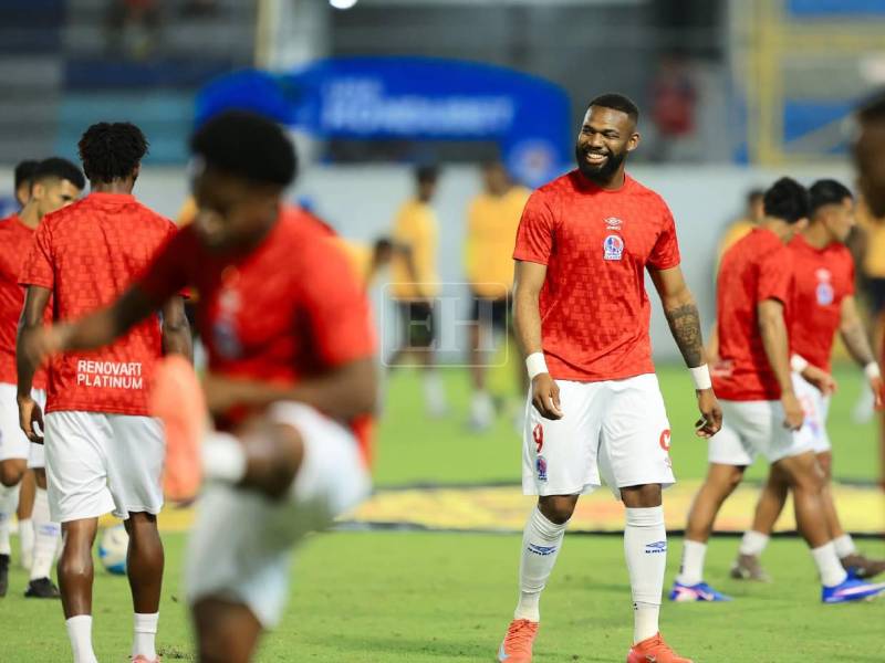 Imágenes del desarrollo del partido.