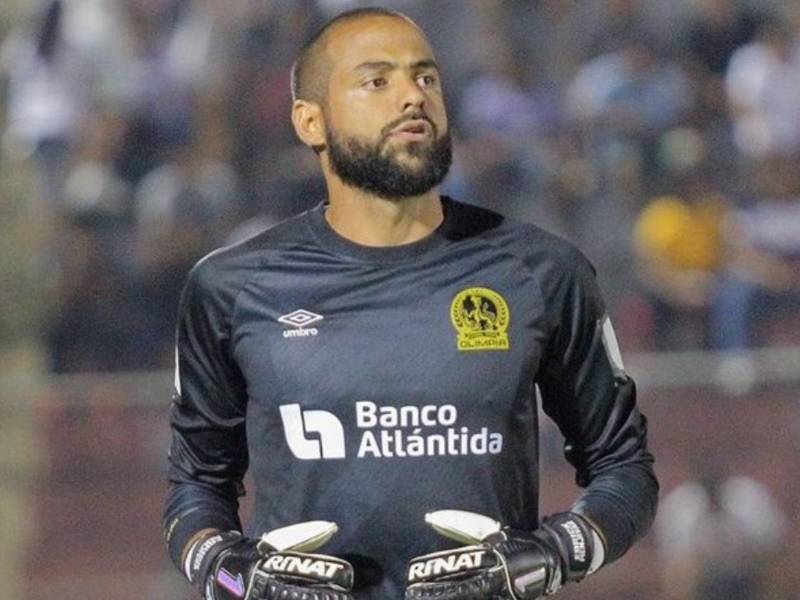 Edrick Menjivar es el portero titular del Olimpia y ahora se alista para jugar con Honduras ante Argentina.