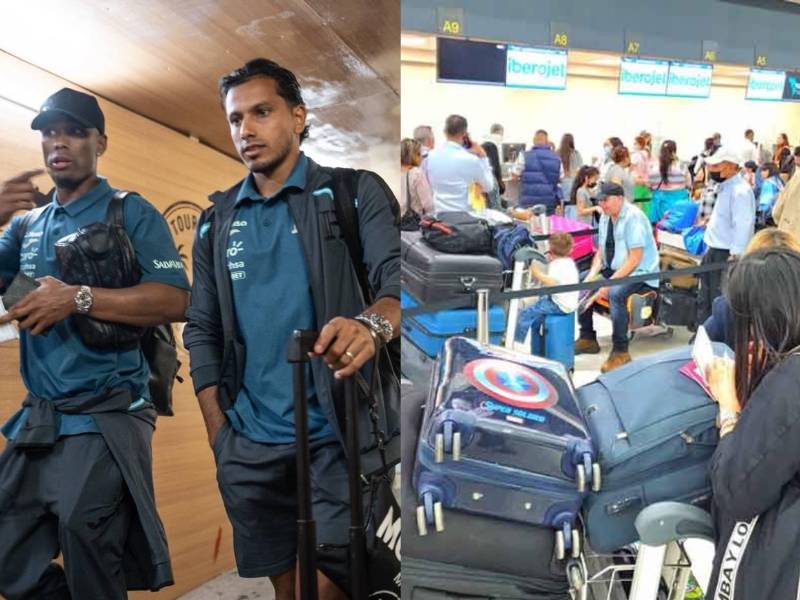 Jugadores de la Selección de Honduras sufren robo en aeropuerto. Revelan lo que perdieron y cómo sucedió.