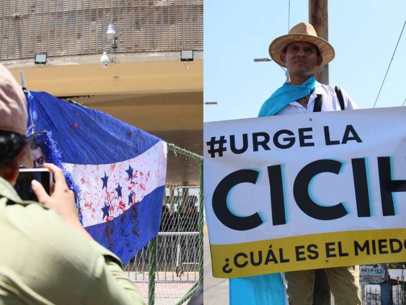 Urge la CICIH y una Honduras mejor eran algunas de las pancartas de los trabajadores hondureños que se movilizaron este viernes para exigir mejoras salariales, empleos dignos y un freno al alto costo de la vida, en una jornada del 1 de mayo marcada por el rechazo a la precariedad laboral y la demanda de mayores garantías en salud, educación y seguridad.