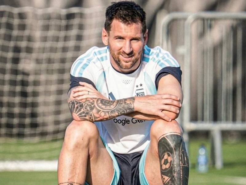 Messi ha estado entrenando con la selección argentina previo al Mundial United 2026.