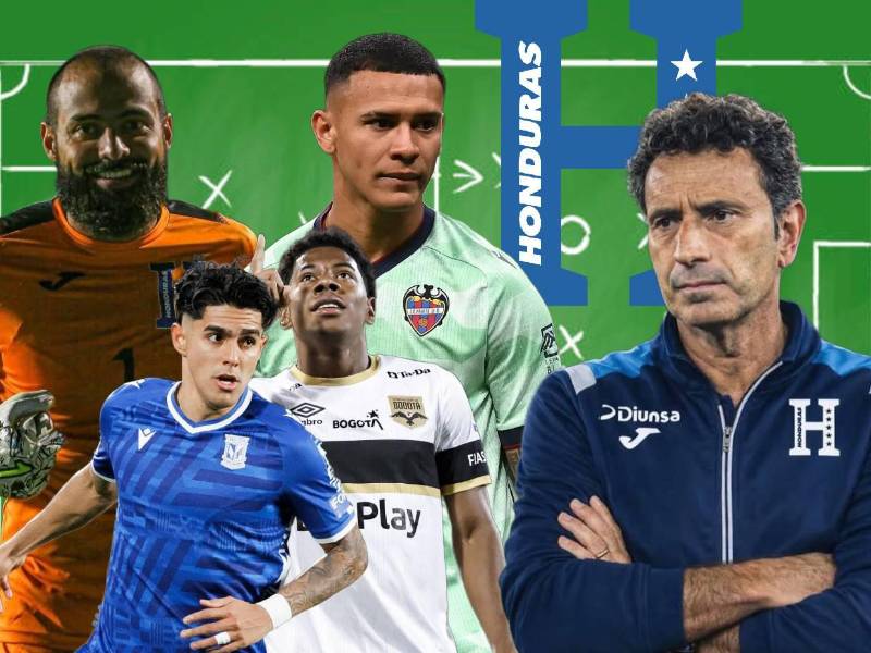 José Francisco Molina fue anunciado como nuevo técnico de la Selección Nacional de Honduras. Estos jugadores podrían ser incluidos en su primera convocatoria oficial.