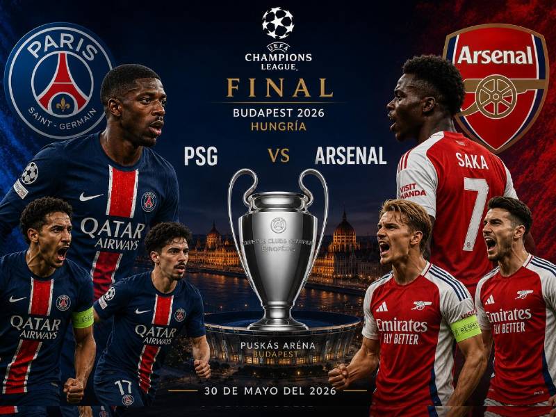 Se viene la final de la Champions League en Budapest.