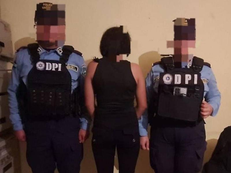Luego de realizar la recuperación de la niña fue llevada a las instalaciones de la Secretaría de Niñez, Adolescencia y Familia (Senaf).