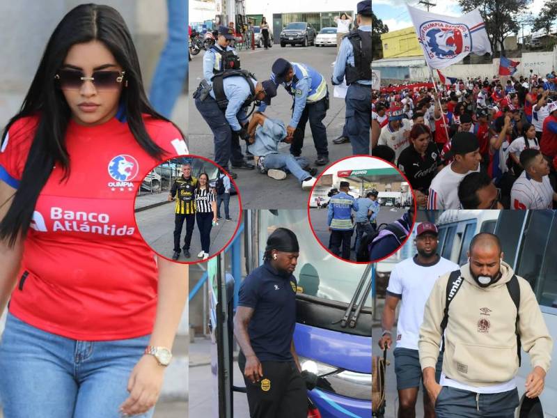 Olimpia recibe esta tarde al Real España por el clásico correspondiente a la jornada 10 del torneo Clausura de la Liga Nacional de Honduras. Este es el ambiente previo al pitazo inicial.