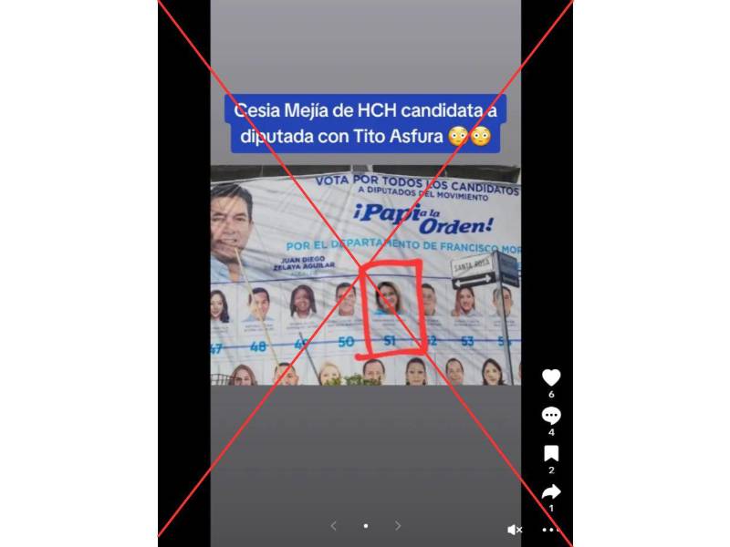 Captura de pantalla a una publicación de X hecha el 3 de febrero de 2025.