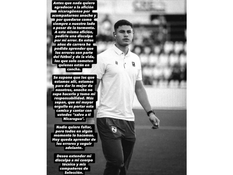 Miguel Rodríguez, portero de Nicaragua, le responde al 'Fantasma' Figueroa