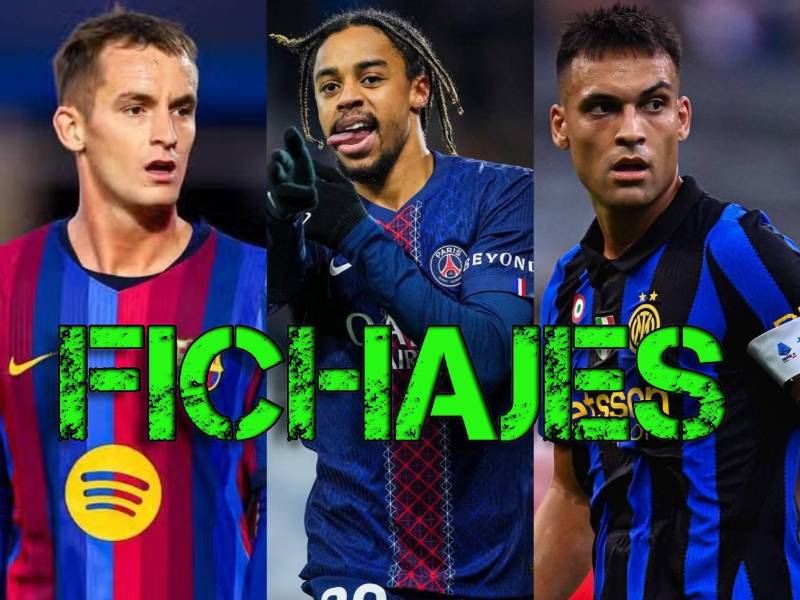 Varios jugadores de Barcelona se van y Lautaro no llega; sorpresa con exReal Madrid. Así se mueve el mercado de fichajes internacional.