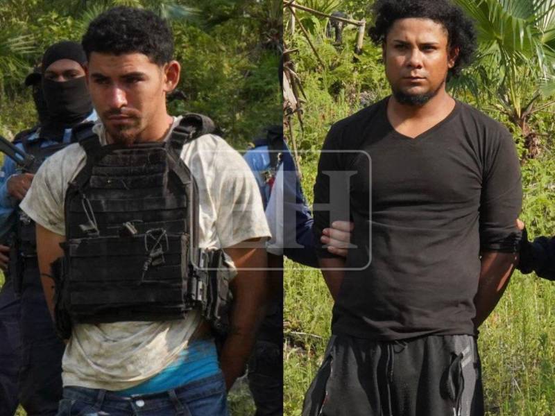 Un operativo policial desarrollado en una zona montañosa del municipio de Marale, en el departamento de Francisco Morazán, permitió la captura de dos presuntos integrantes del denominado Cartel del Diablo. Aquí te contamos quiénes son.