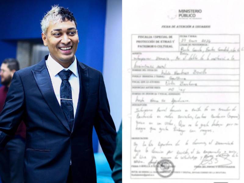 El creador de contenido hondureño Lester Cardona, conocido en redes como “Supremo”, enfrenta una denuncia presentada ante el Ministerio Público por parte de un miembro la comunidad Garífuna. Esto dice la denuncia: