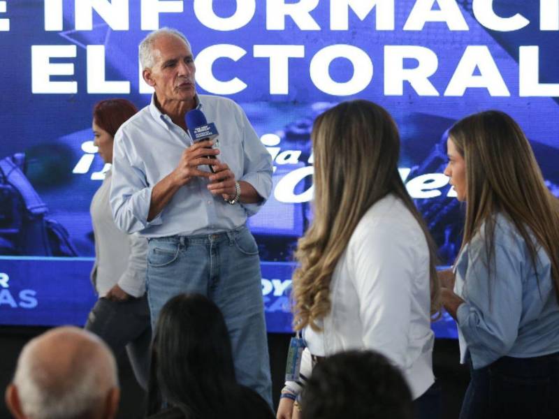 El candidato presidencial, Nasry Tito Asfura promete generar empleo, combatir la extorsión, carreteras y acceso a la vivienda.