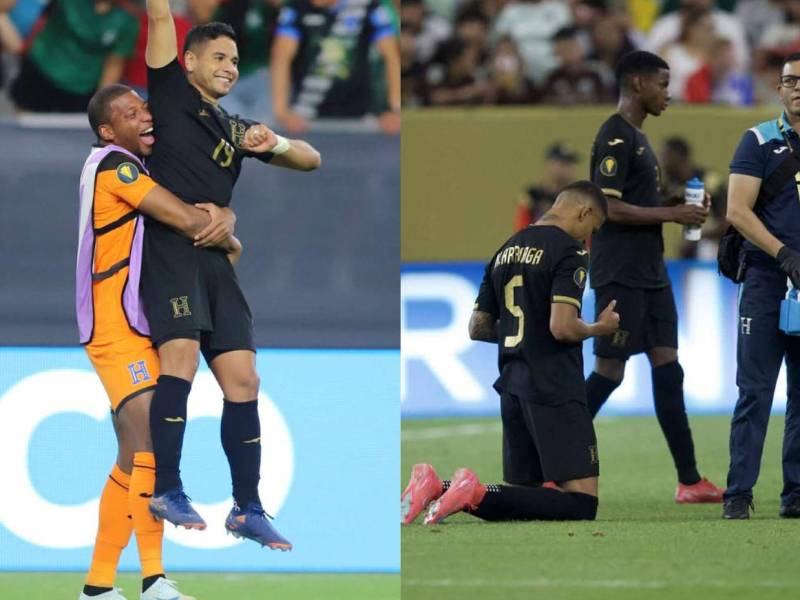 Previo a la alegría que trajo poder avanzar a semifinales, la selección de Honduras vivió un momento de tensión en los penaltis. Esto y más a continuación.