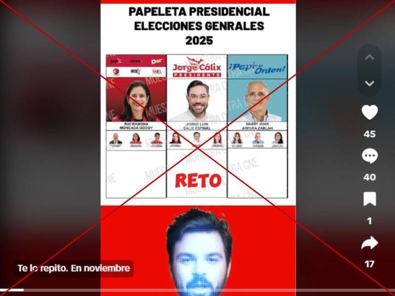 Captura de pantalla a una publicación de TikTok hecha el 27 de febrero de 2025.