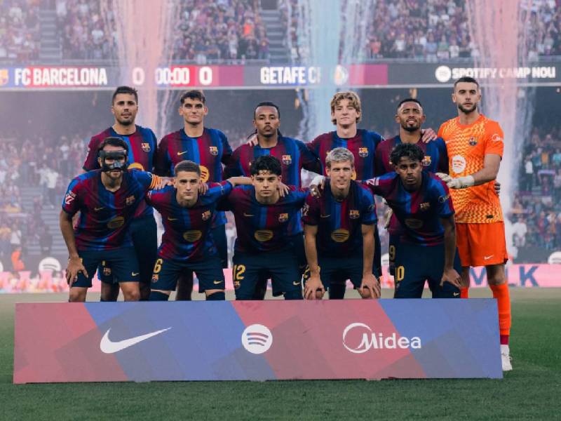 Las bajas de Eric Garcia y Kounde se suman a la del central Andreas Christensen.